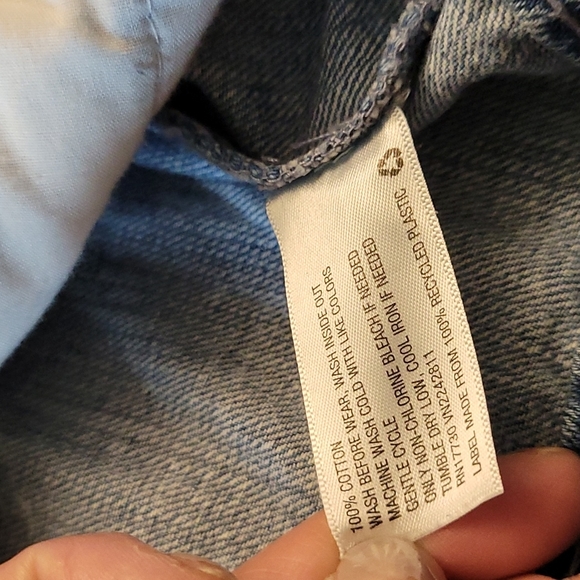 ART CLASS Graphic Studed Denim Jean Jacket M - Picture 13 of 14